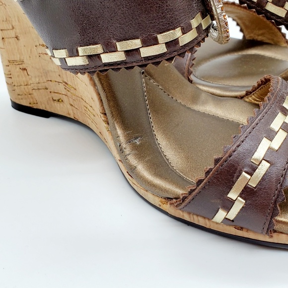 Yellow Box Shoes Yellow Boxbrn Rhinestone Encrustedopen Toe Poshmark